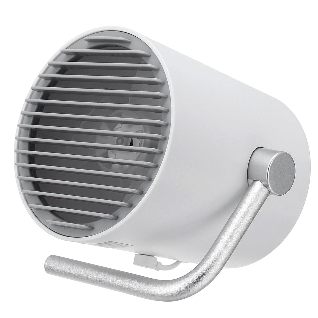 DC 5V Mini Ultra Quiet Portable USB Cooling Desk Fan Rotatable Touch Control