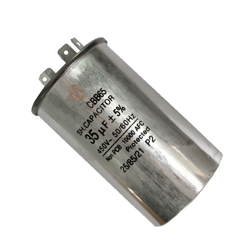 35UF 450V 50/60 Hz Universal Motor Start / Motor Run Capacitor WaterProof