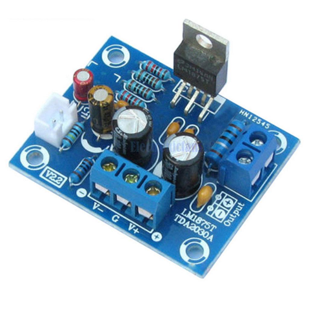 105dB LM1875T Mono Channel Stereo Audio HIFI Amplifier Board Module DIY Kit