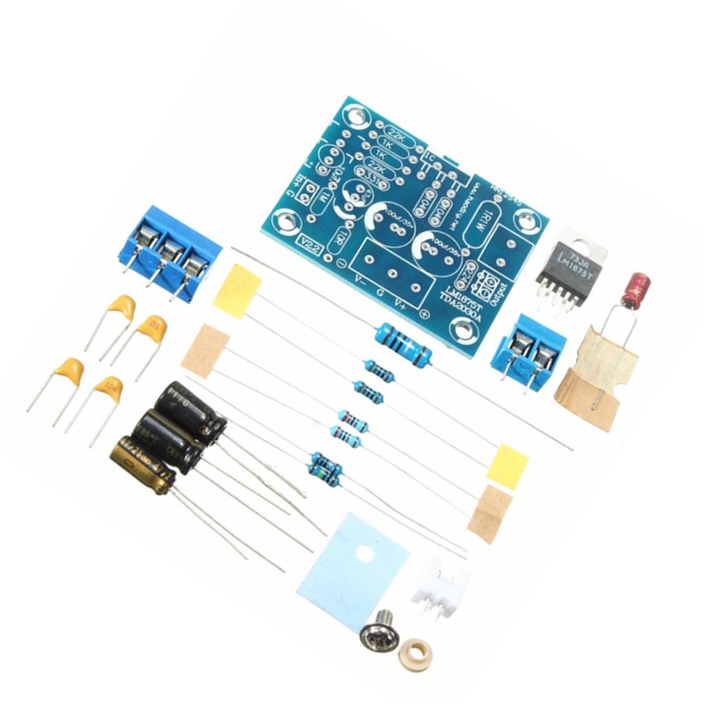 105dB LM1875T Mono Channel Stereo Audio HIFI Amplifier Board Module DIY Kit