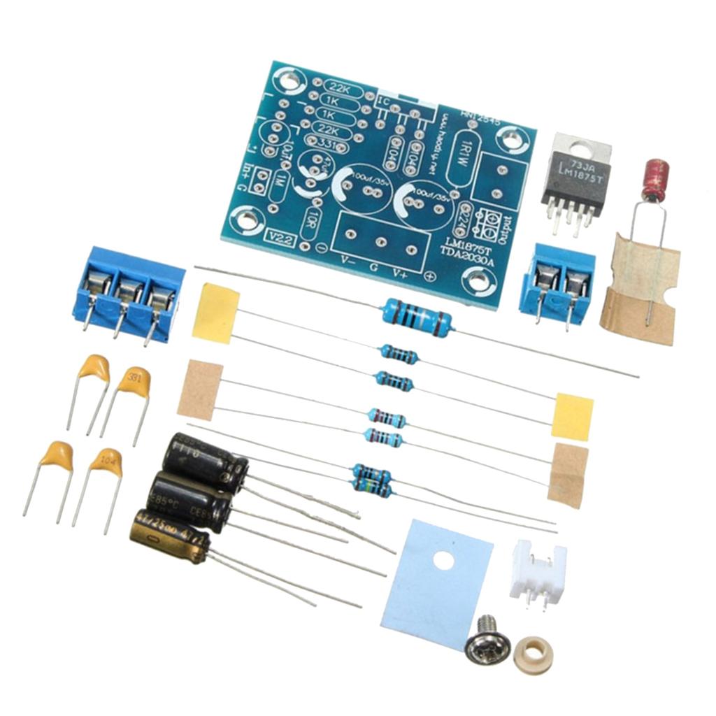 105dB LM1875T Mono Channel Stereo Audio HIFI Amplifier Board Module DIY Kit