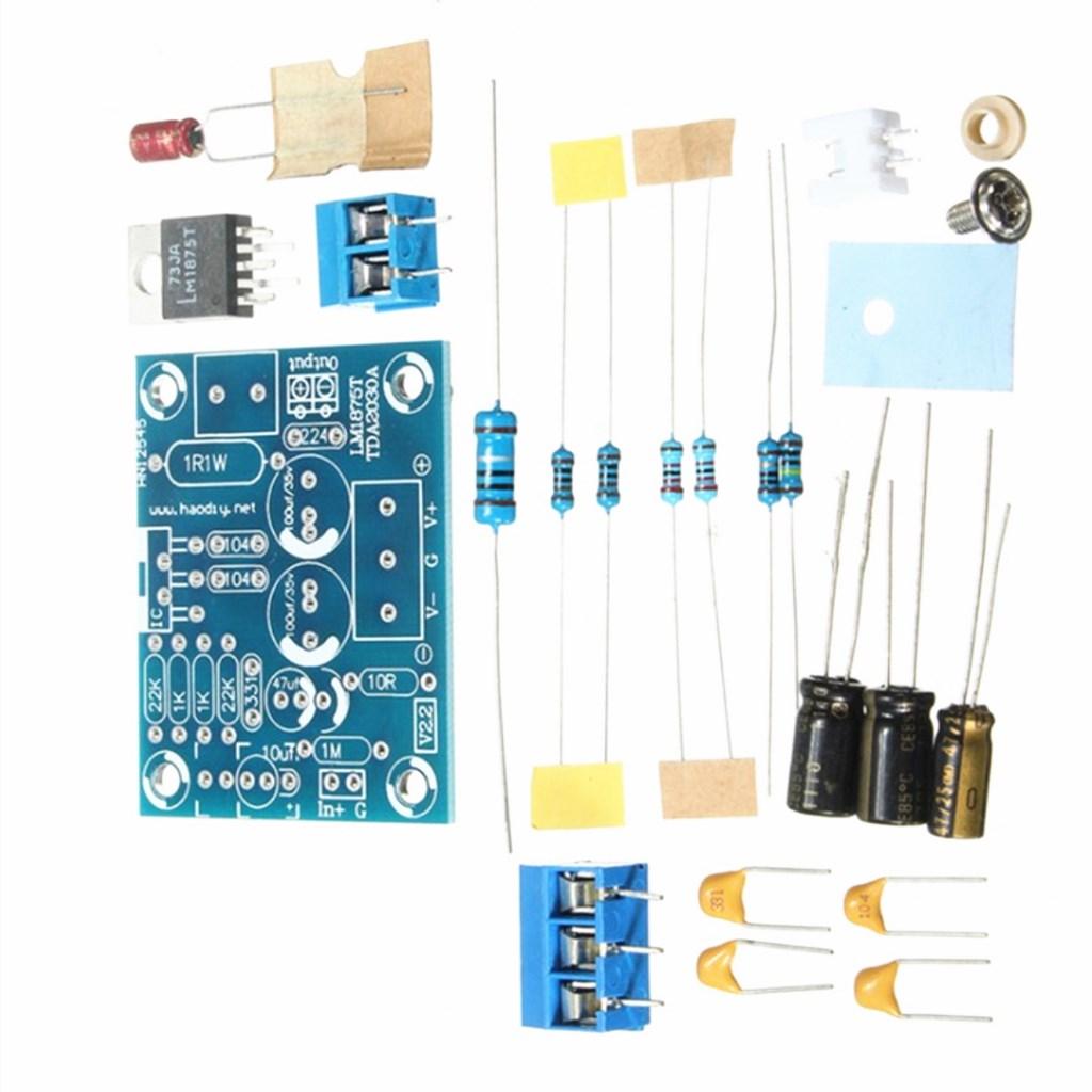 105dB LM1875T Mono Channel Stereo Audio HIFI Amplifier Board Module DIY Kit
