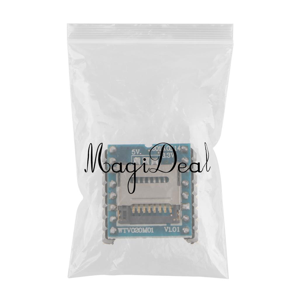 WTV020-SD U-disk Audio Player TF SD Card Voice Module MP3 Sound Module