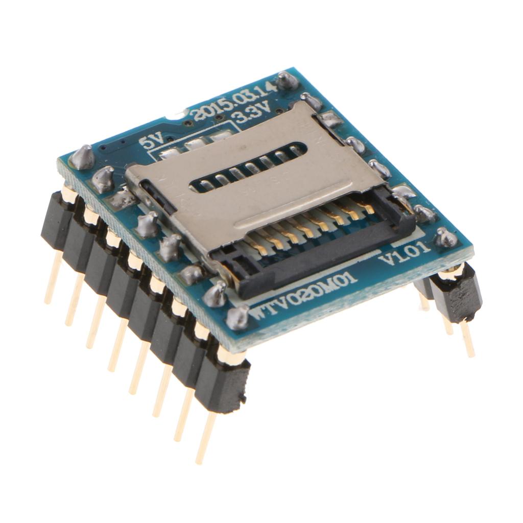 WTV020-SD U-disk Audio Player TF SD Card Voice Module MP3 Sound Module