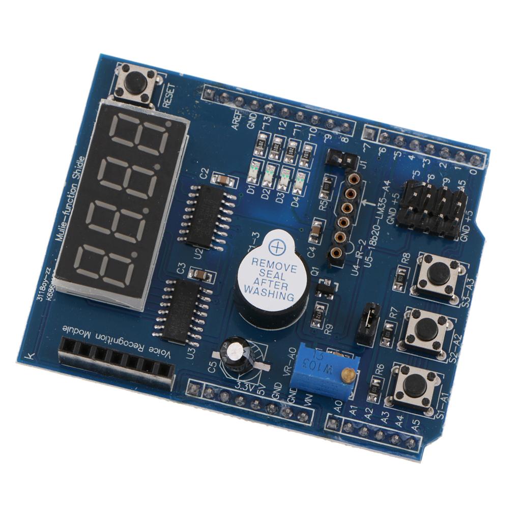Multifunctional Fundamental Learning Expansion Board Module Kit for Arduino