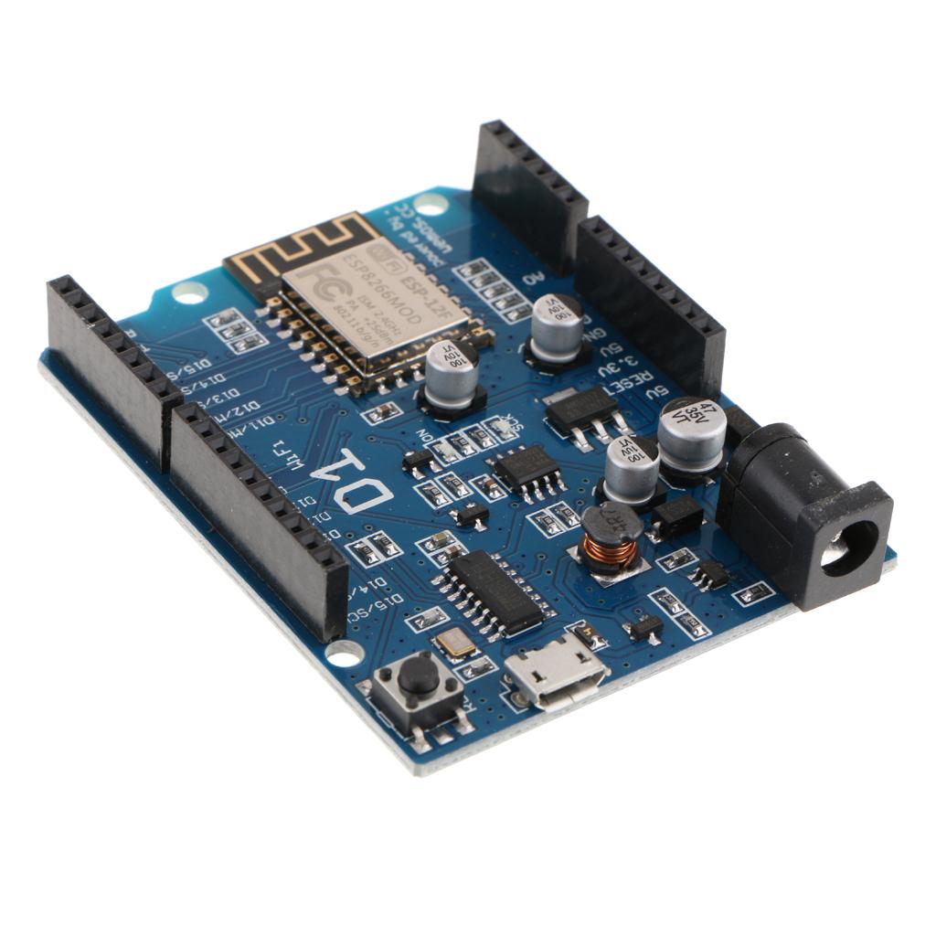 ESP8266 USES IDE Module Development Board With Q98 WeMos D1 WiFi Arduino UNO