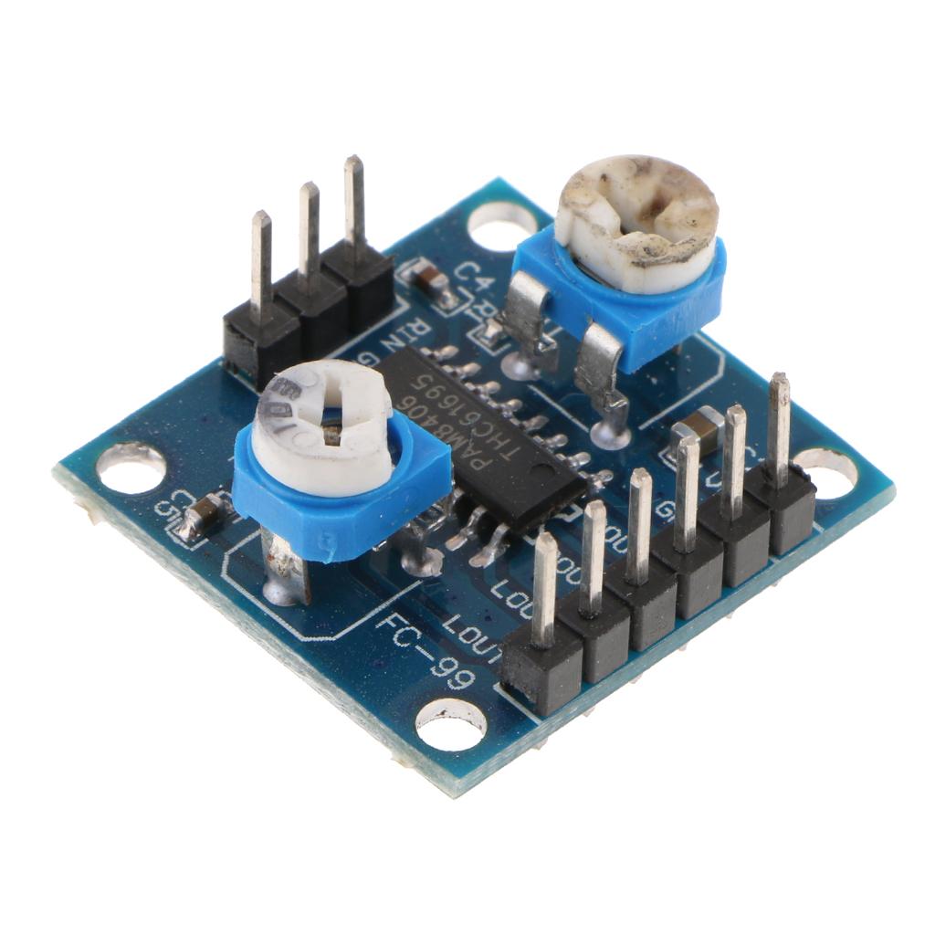 PAM8406 Digital Power Amplifier Board Volume Potentiometer Stereo 5W+5W