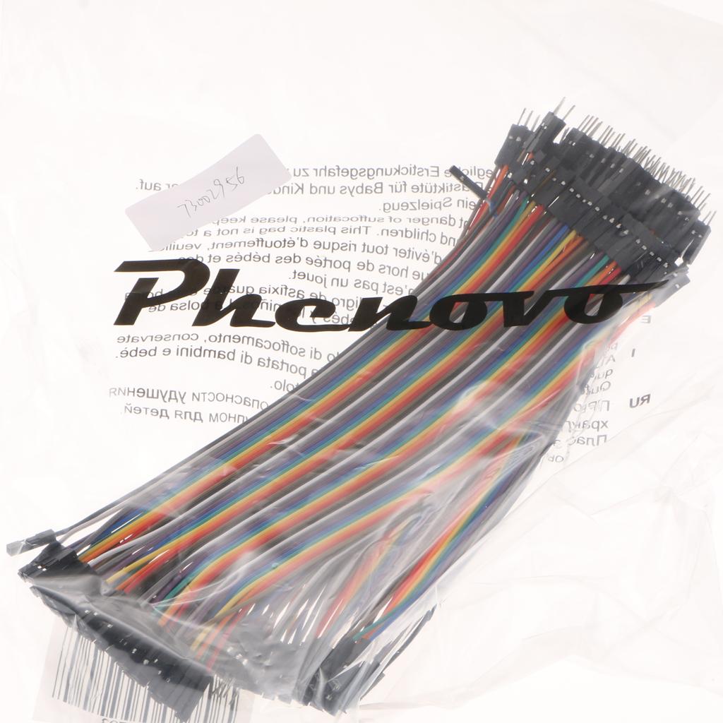 3pcs 21cm 40Pin Male To Male To Female To Female Jumper Wire Dupont Cable