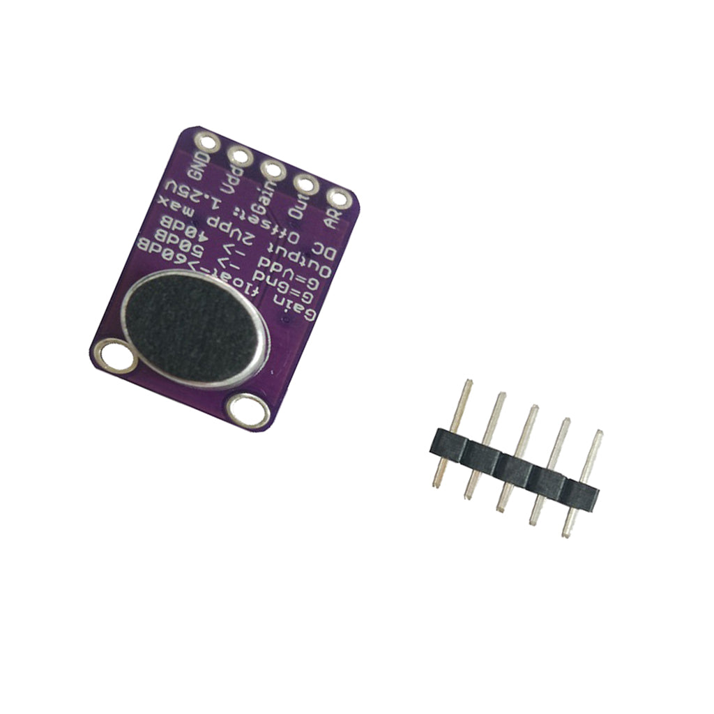 MAX9814 Microphone Amplifier Module AGC Auto Gain Control for Arduino