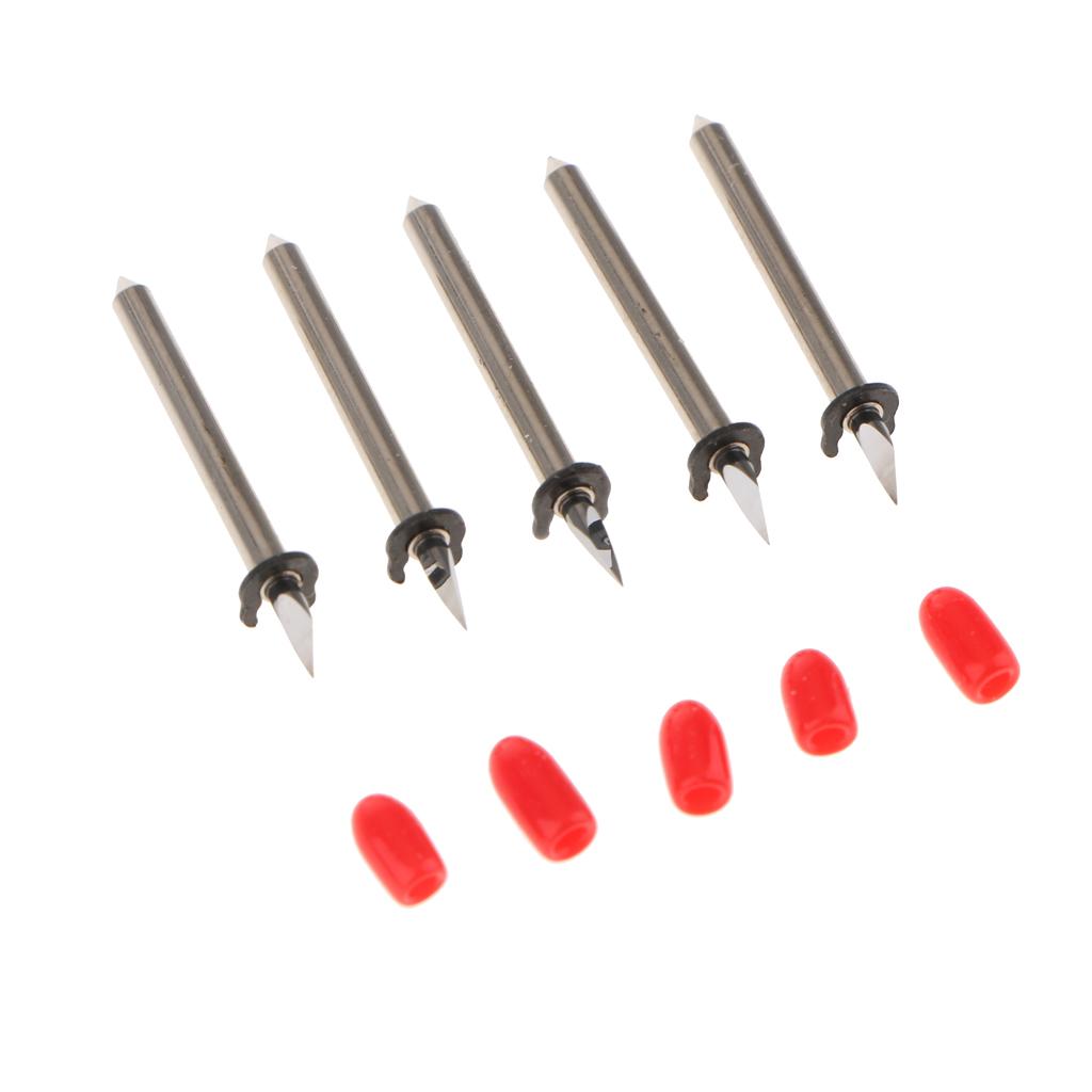 5 Pieces Cutting Machine Knife Proofing Cutter Shank Diameter 2mm 30 Degrees