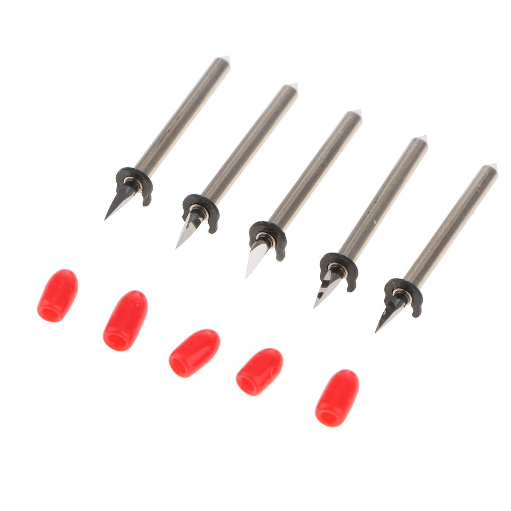 5 Pieces Cutting Machine Knife Proofing Cutter Shank Diameter 2mm 30 Degrees