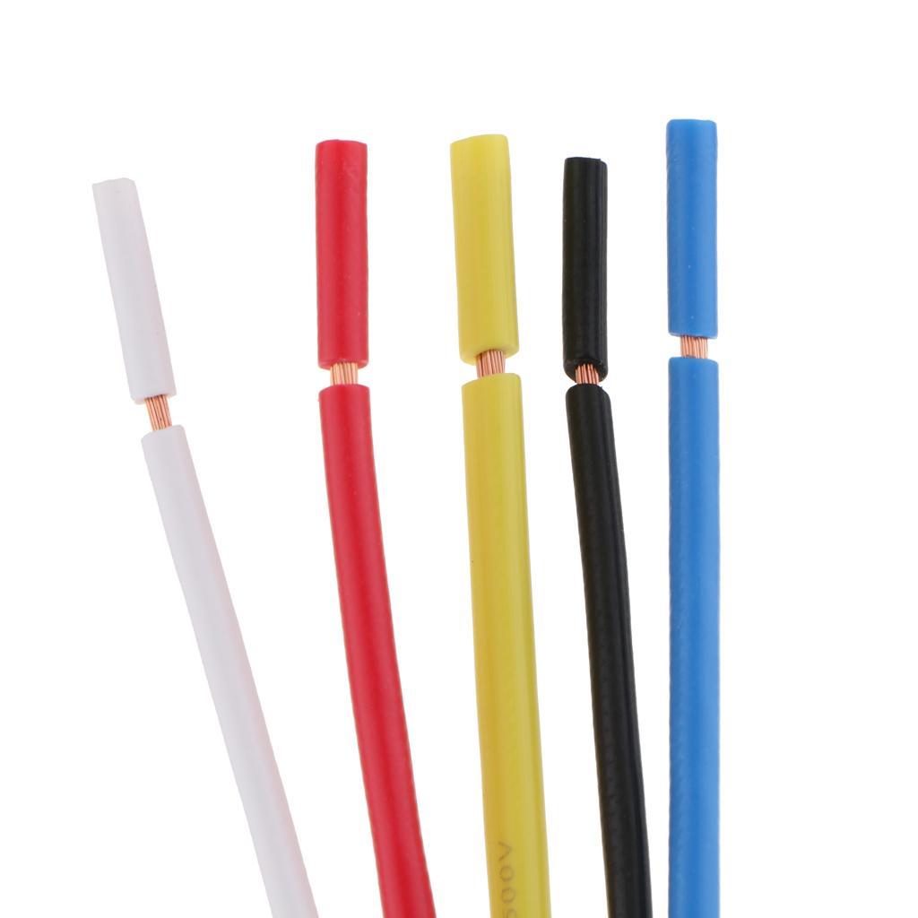 3pcs Automotive Auto Relay Socket 40A 5PIN Connector with 5 Wires