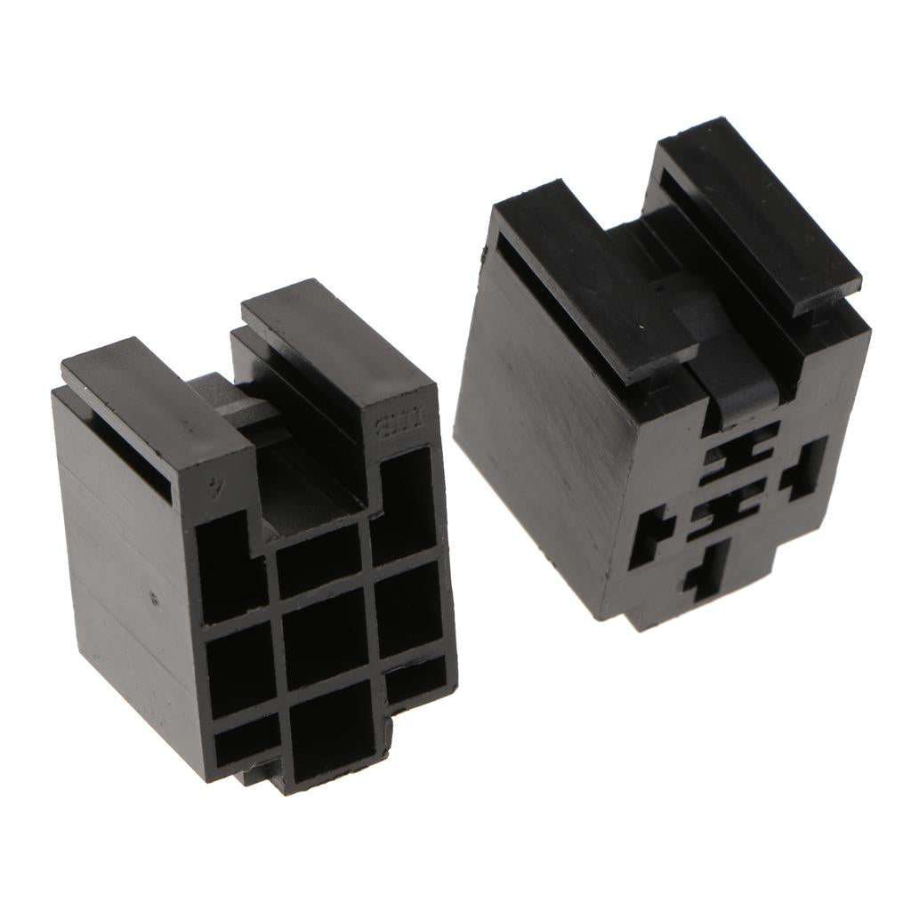 3pcs Automotive Auto Relay Double Socket 40A 30A 5Pins with 15pcs Terminals