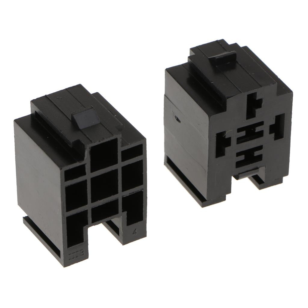 3pcs Automotive Auto Relay Double Socket 40A 30A 5Pins with 15pcs Terminals