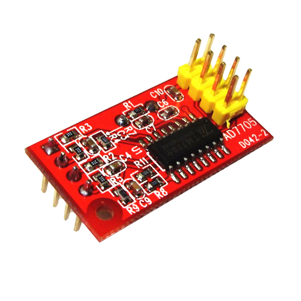 AD7705 Dual Channel 16-bit ADC Data Acquisition Module SPI Precise TM7705