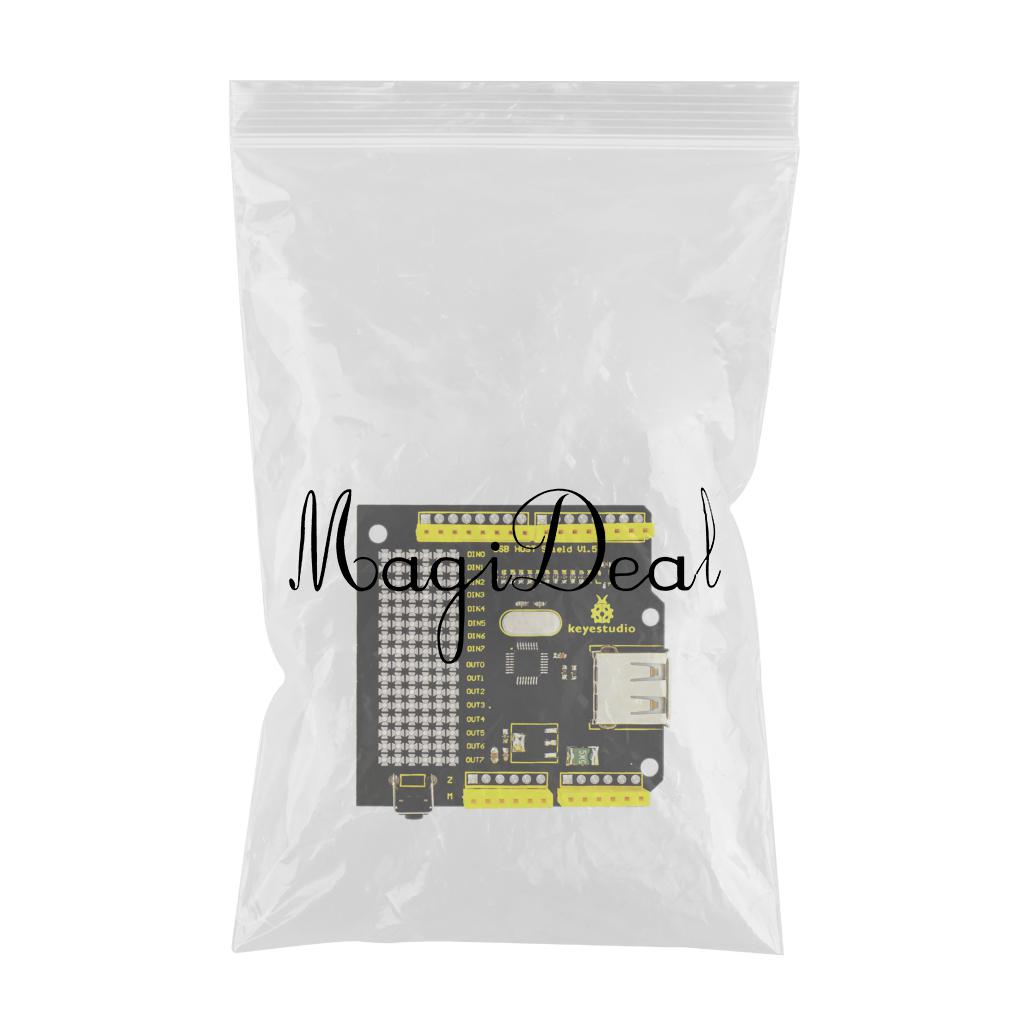 Keyestudio USB Host Shield for Arduino UNO MEGA Support Google Android ADK
