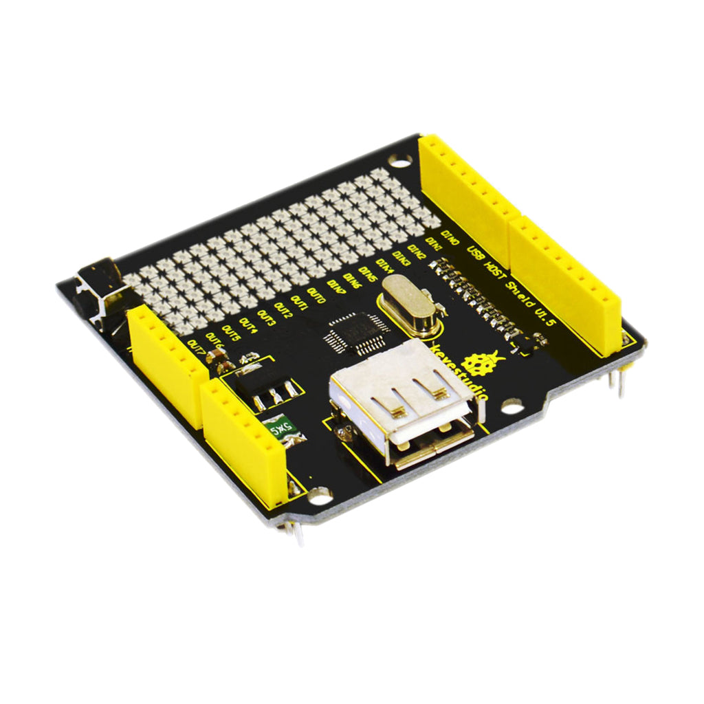 Keyestudio USB Host Shield for Arduino UNO MEGA Support Google Android ADK