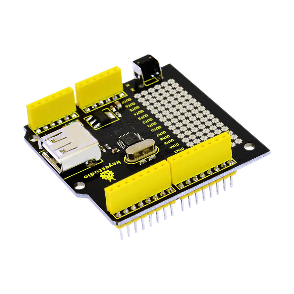 Keyestudio USB Host Shield for Arduino UNO MEGA Support Google Android ADK