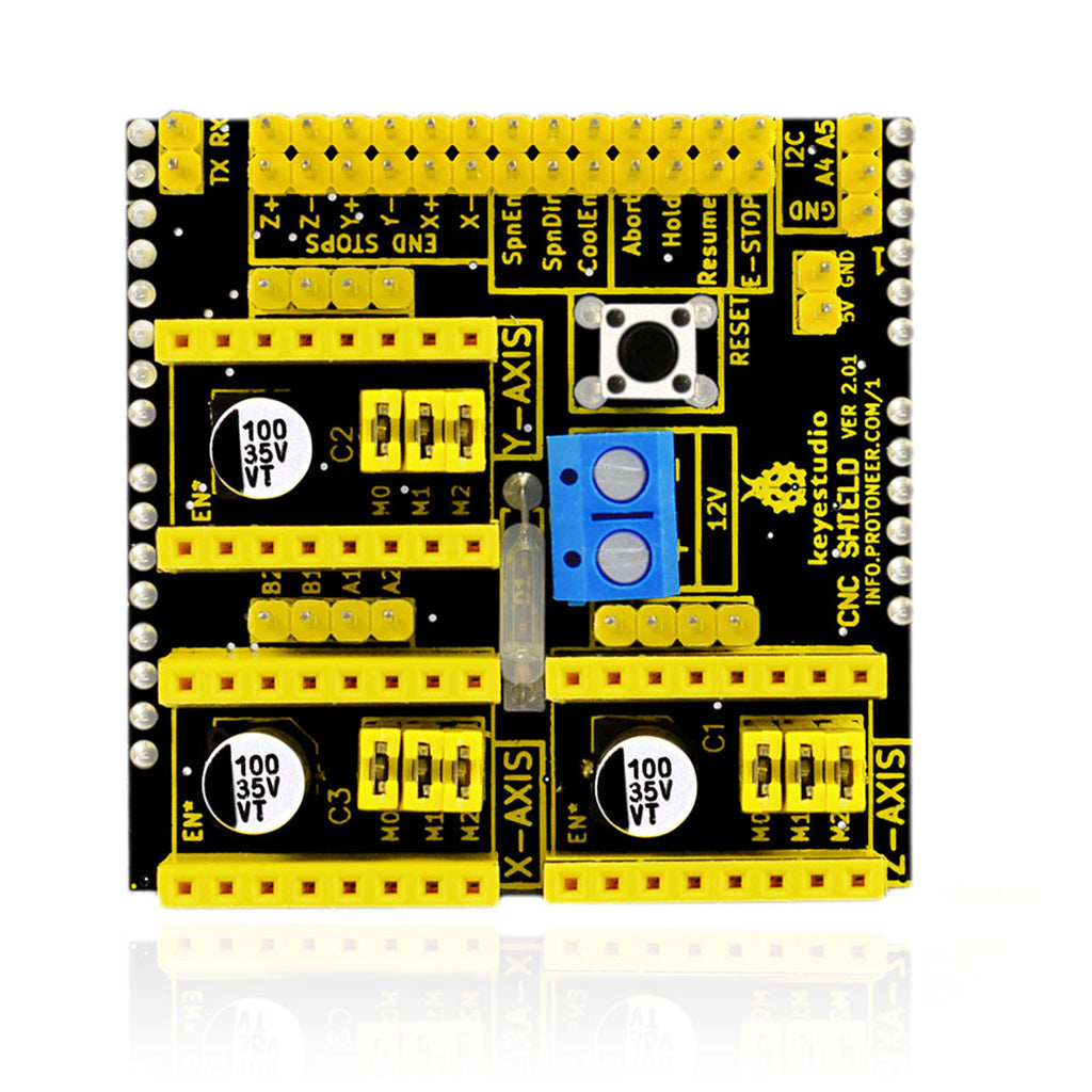 CNC Shield V2 Engraver 3D Printer A4988 Stepper Motor Driver Expansion Board