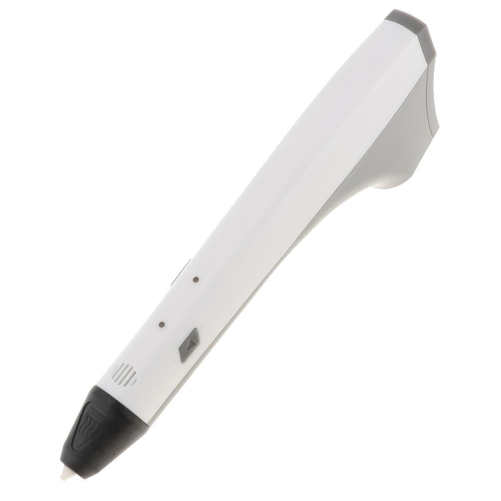 3D Printing Drawing Pen Crafts Modeling PLA/PCL Filament LED Display White