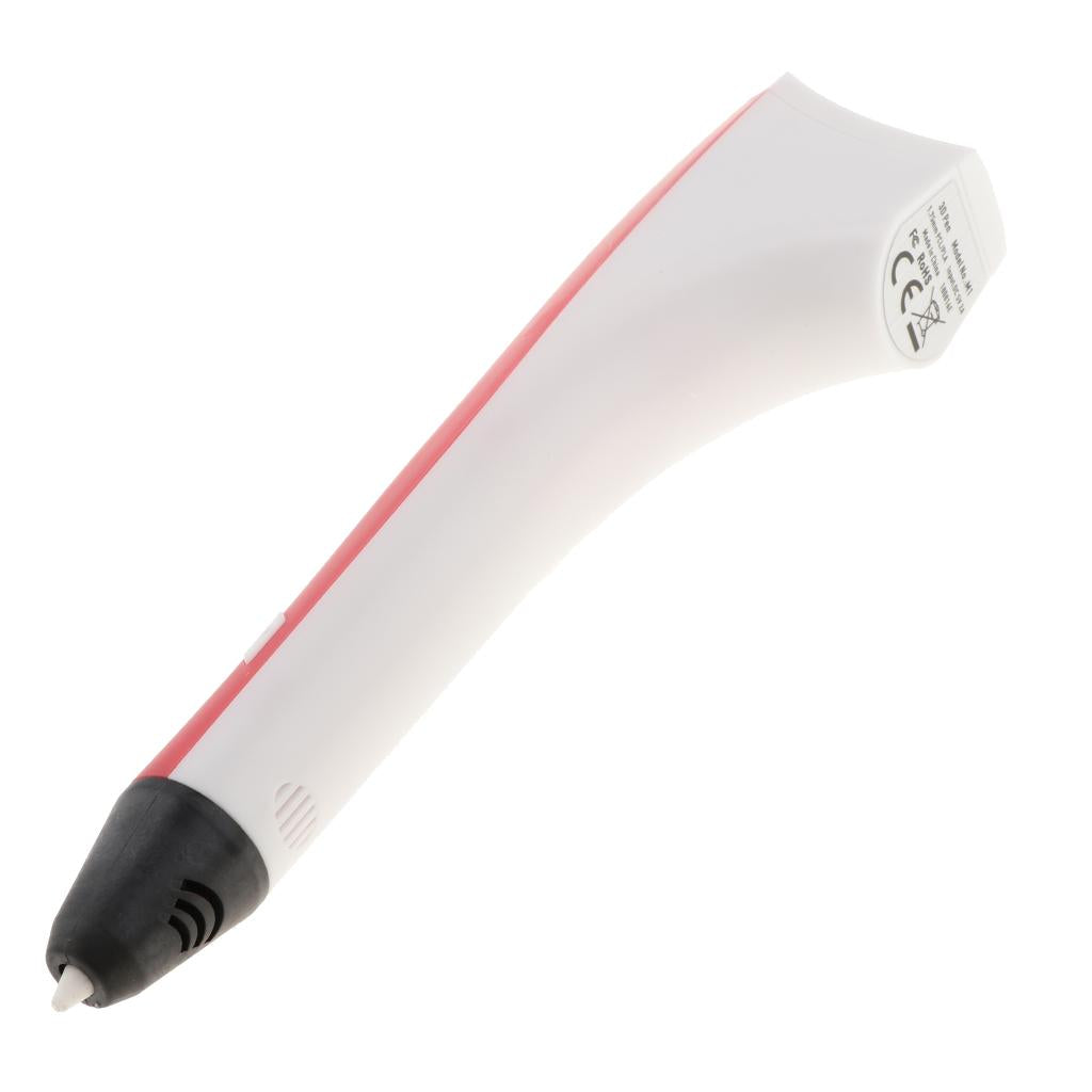 3D Printing Drawing Pen Crafts Modeling PLA/PCL Filament LED Display Red