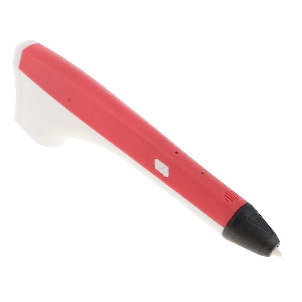 3D Printing Drawing Pen Crafts Modeling PLA/PCL Filament LED Display Red