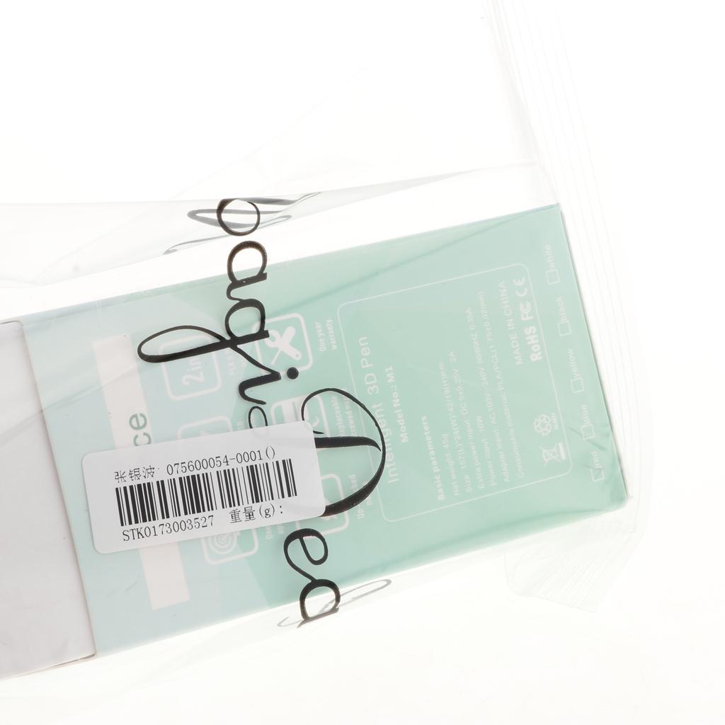 3D Printing Drawing Pen Crafts Modeling PLA/PCL Filament LED Display Red