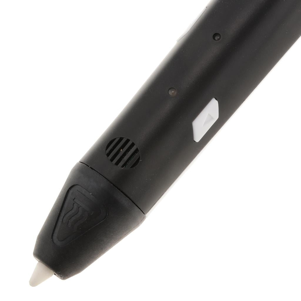 3D Printing Drawing Pen Crafts Modeling PLA/PCL Filament LED Display Black
