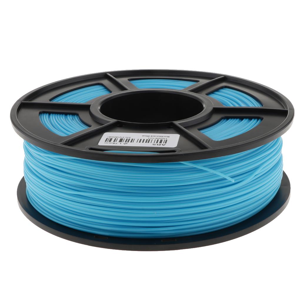 3D Printer Filament ABS 1.75mm No impurities for Printers&Print Pens Blue