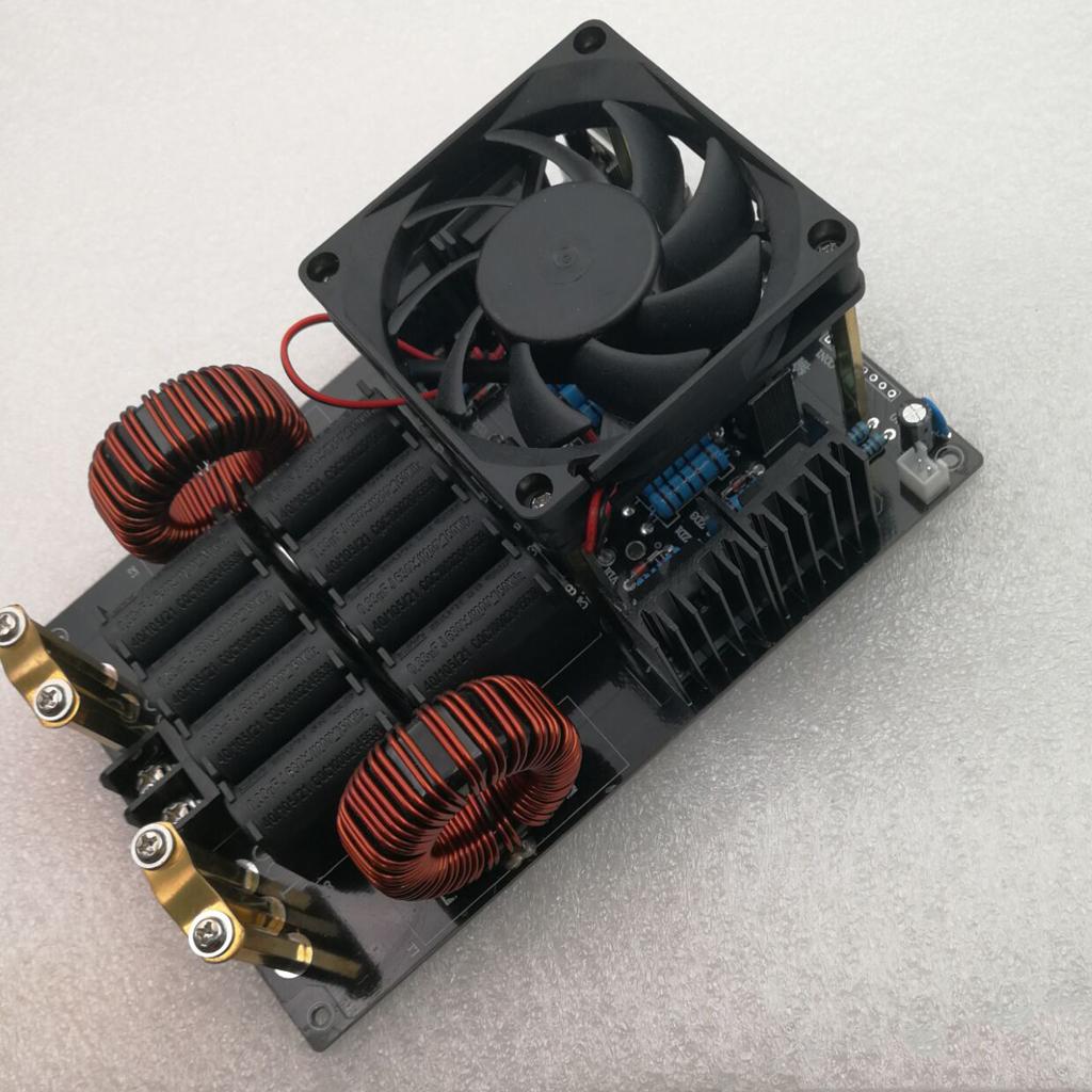 ZVS High Frequency Induction Heater Heating Machine 1KW Without Tap