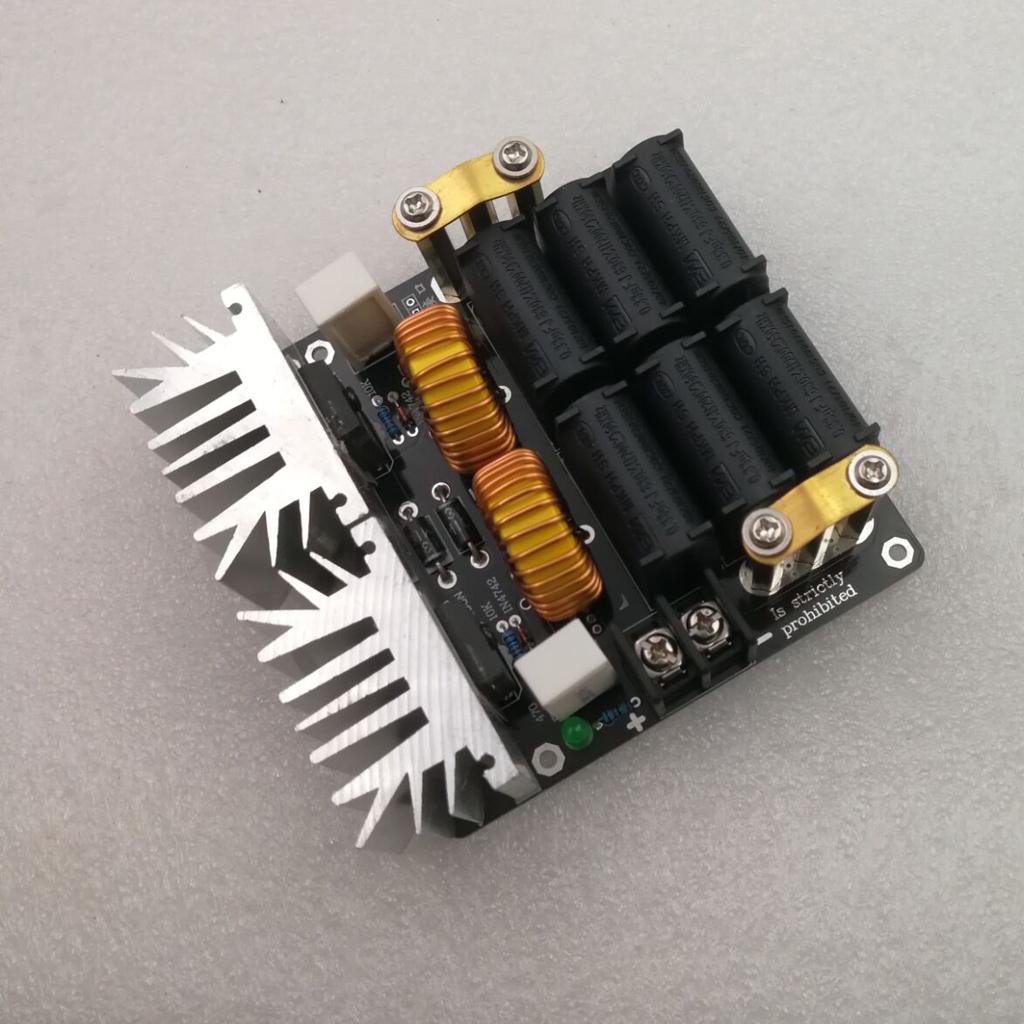 ZVS High Frequency Induction Heating Machine with Ignition Coil