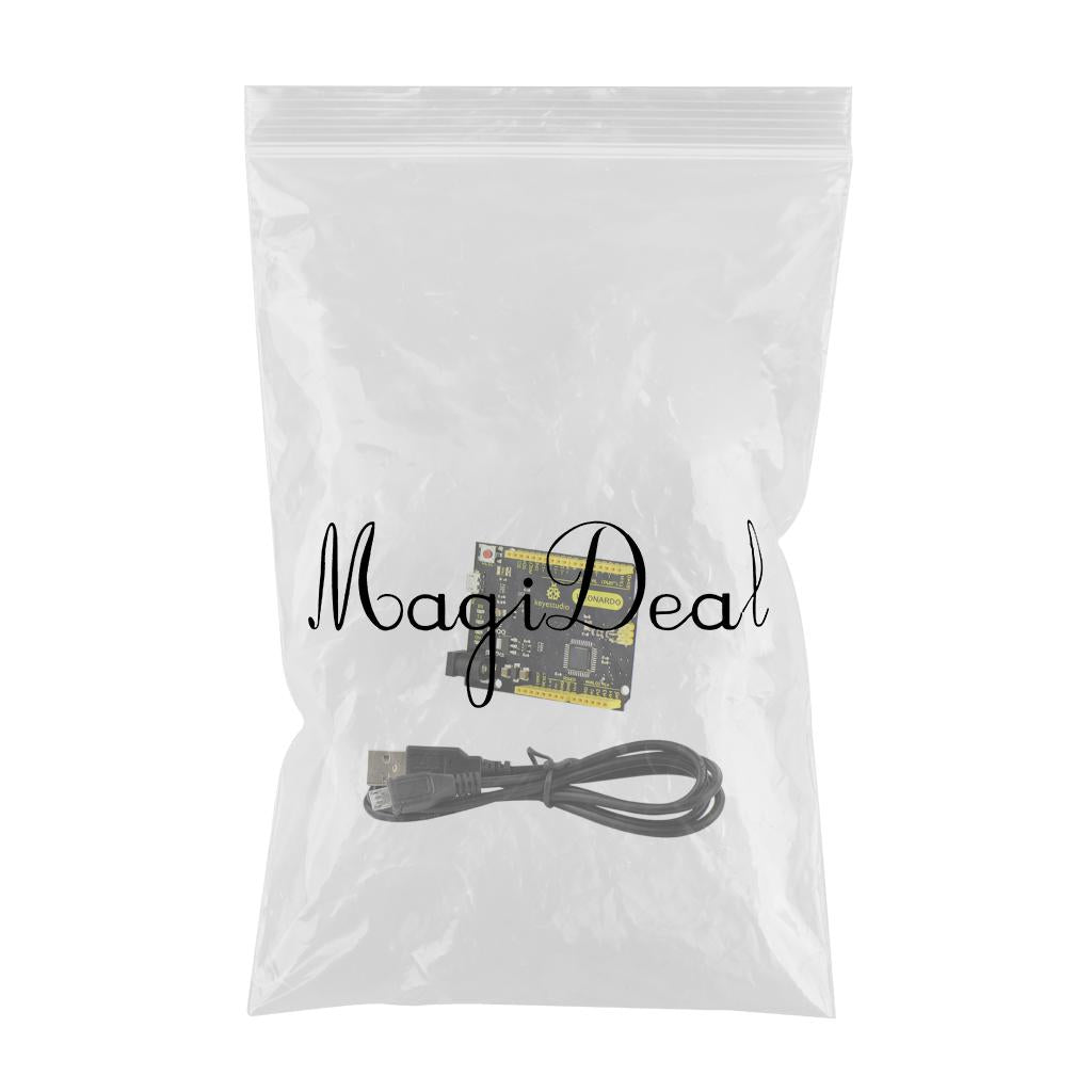 Keyestudio Leonardo R3 Development Board +1meter Micro USB Cable for Arduino