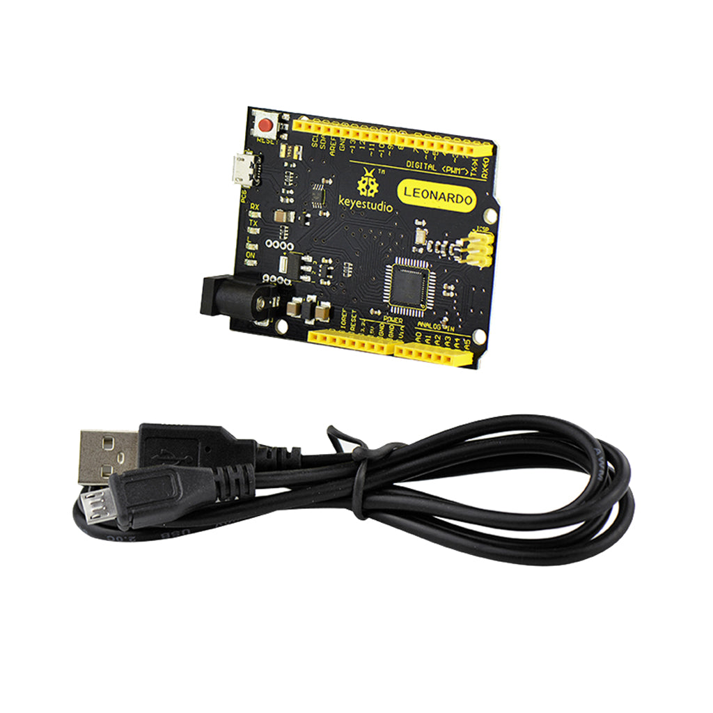 Keyestudio Leonardo R3 Development Board +1meter Micro USB Cable for Arduino