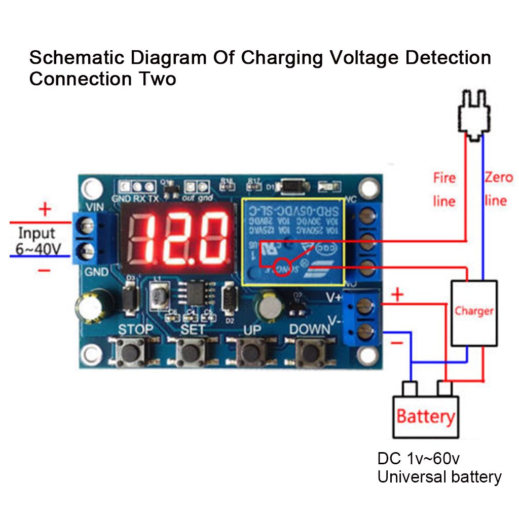 Battery Charger-discharger Board Module Over Charge Discharge Protection