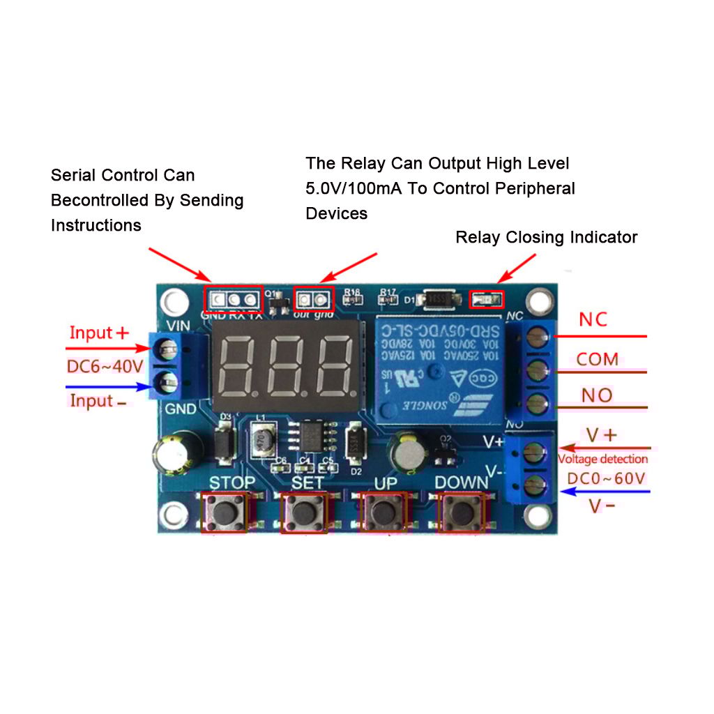Battery Charger-discharger Board Module Over Charge Discharge Protection