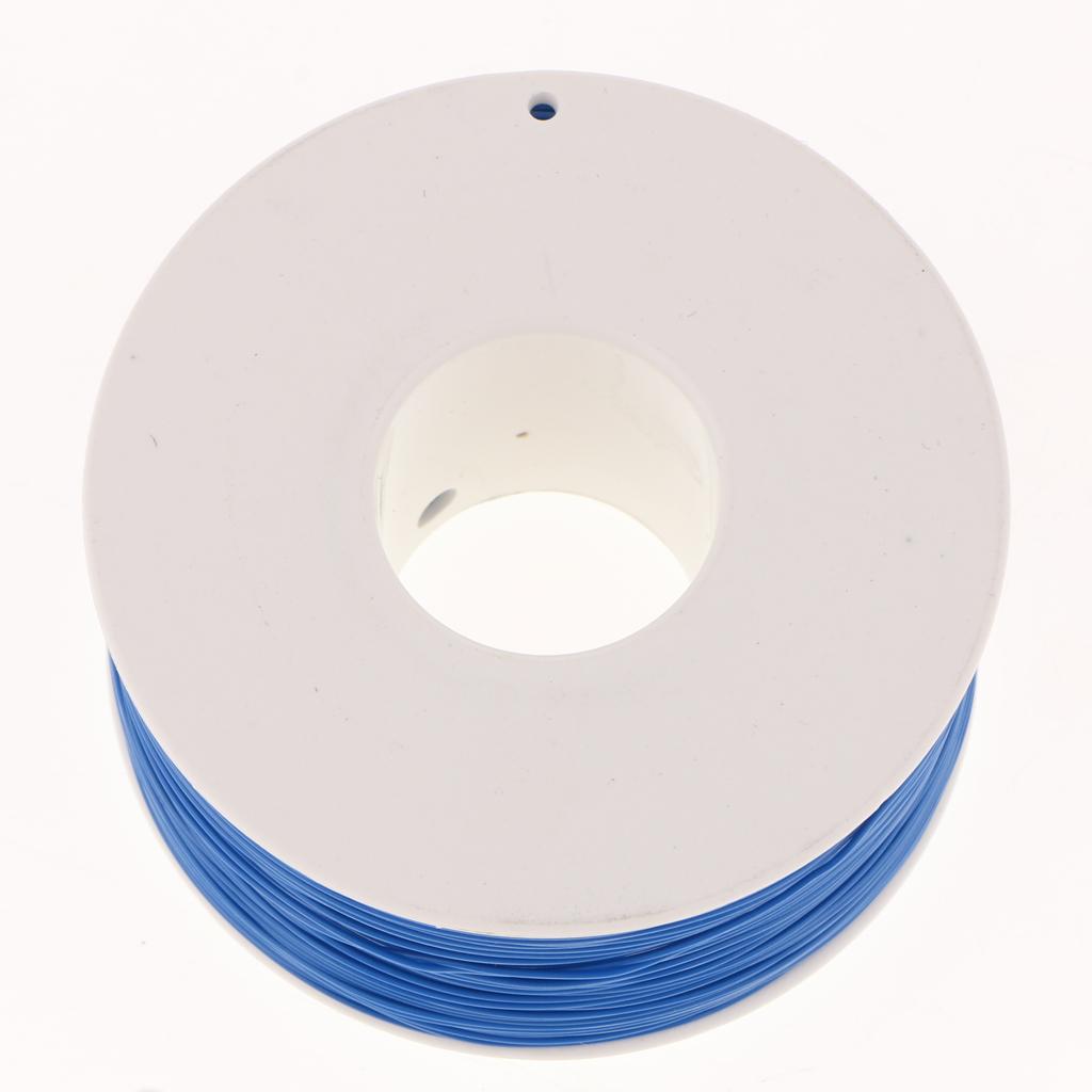 PVC Coated Tin Plated Copper Cable Wrapping Wire 250M 30AWG Cable Reel Blue
