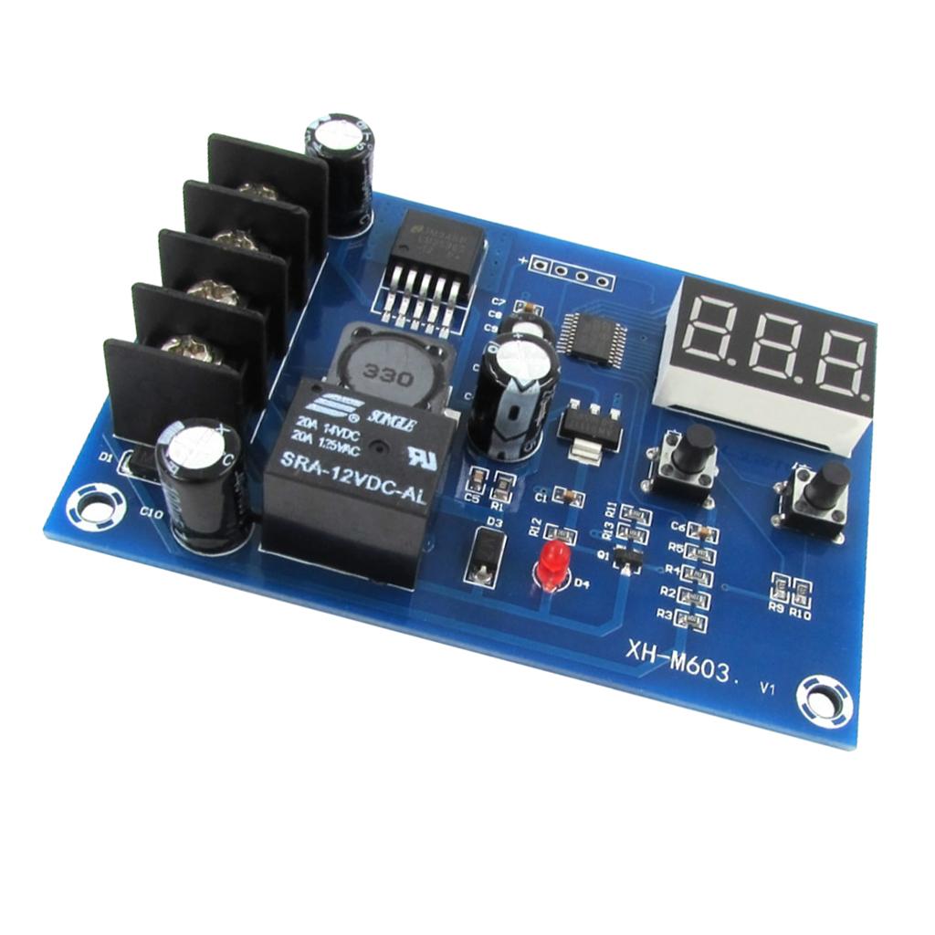 XH-M603 Charging Control Module LED Storage Lithium Battery Charger Switch