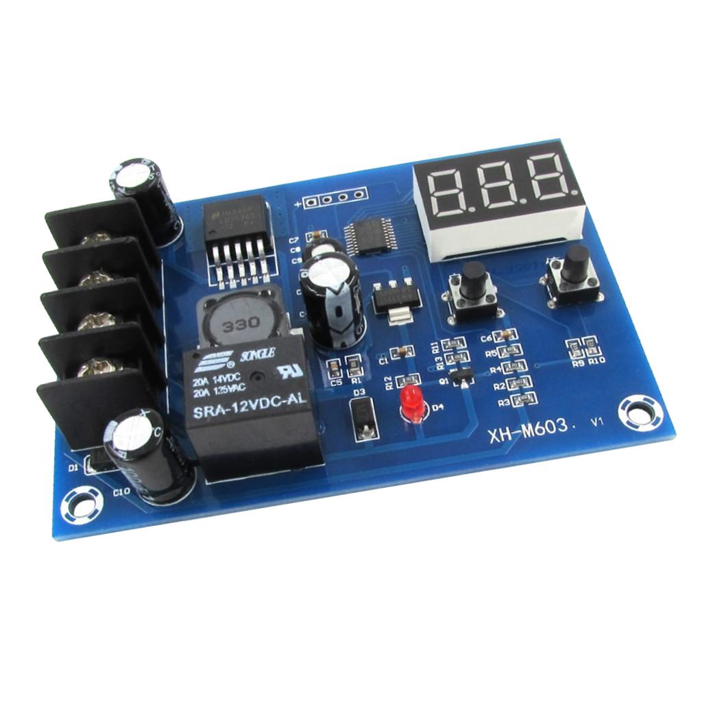XH-M603 Charging Control Module LED Storage Lithium Battery Charger Switch
