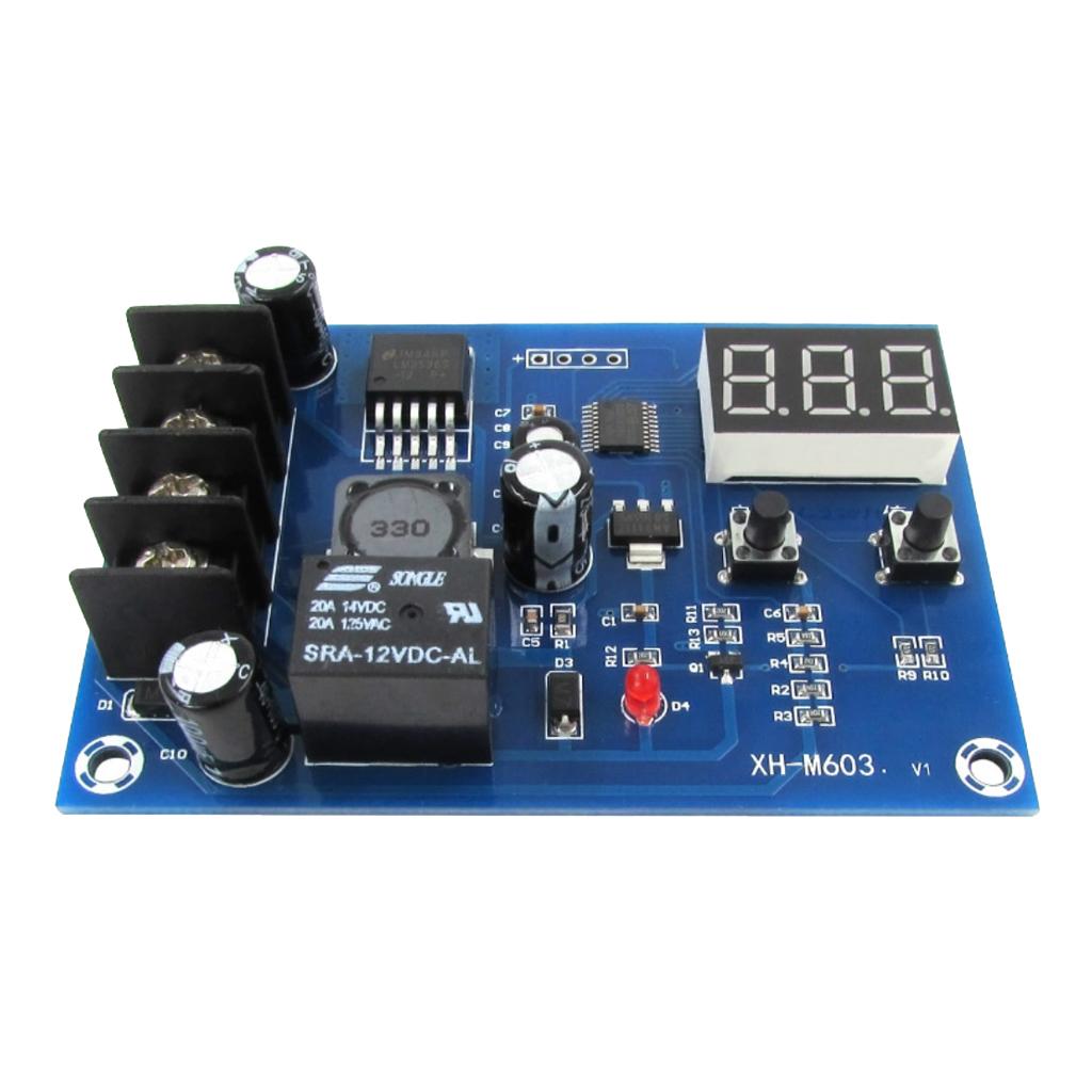 XH-M603 Charging Control Module LED Storage Lithium Battery Charger Switch