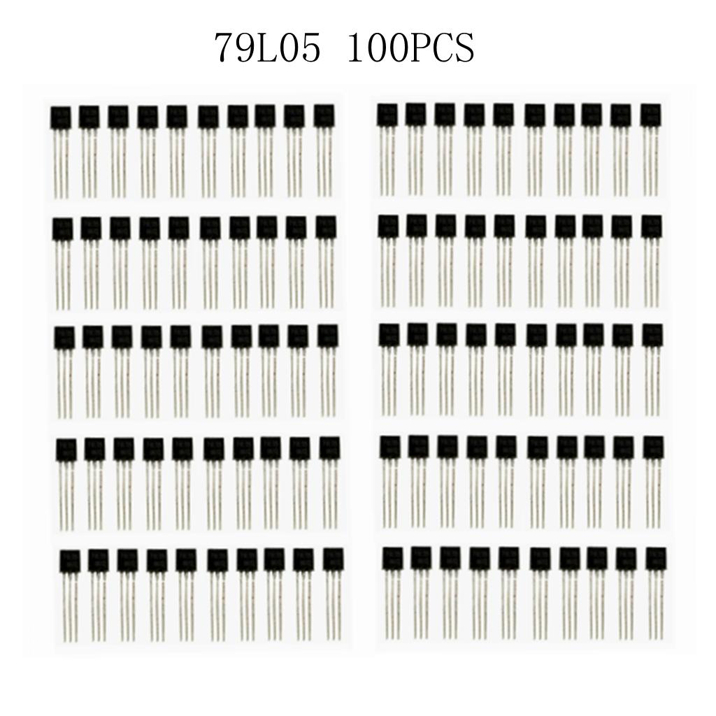 100x 79L05 Transistor Three-Terminal Voltage Regulation TO-92-5v 100mA 100mA