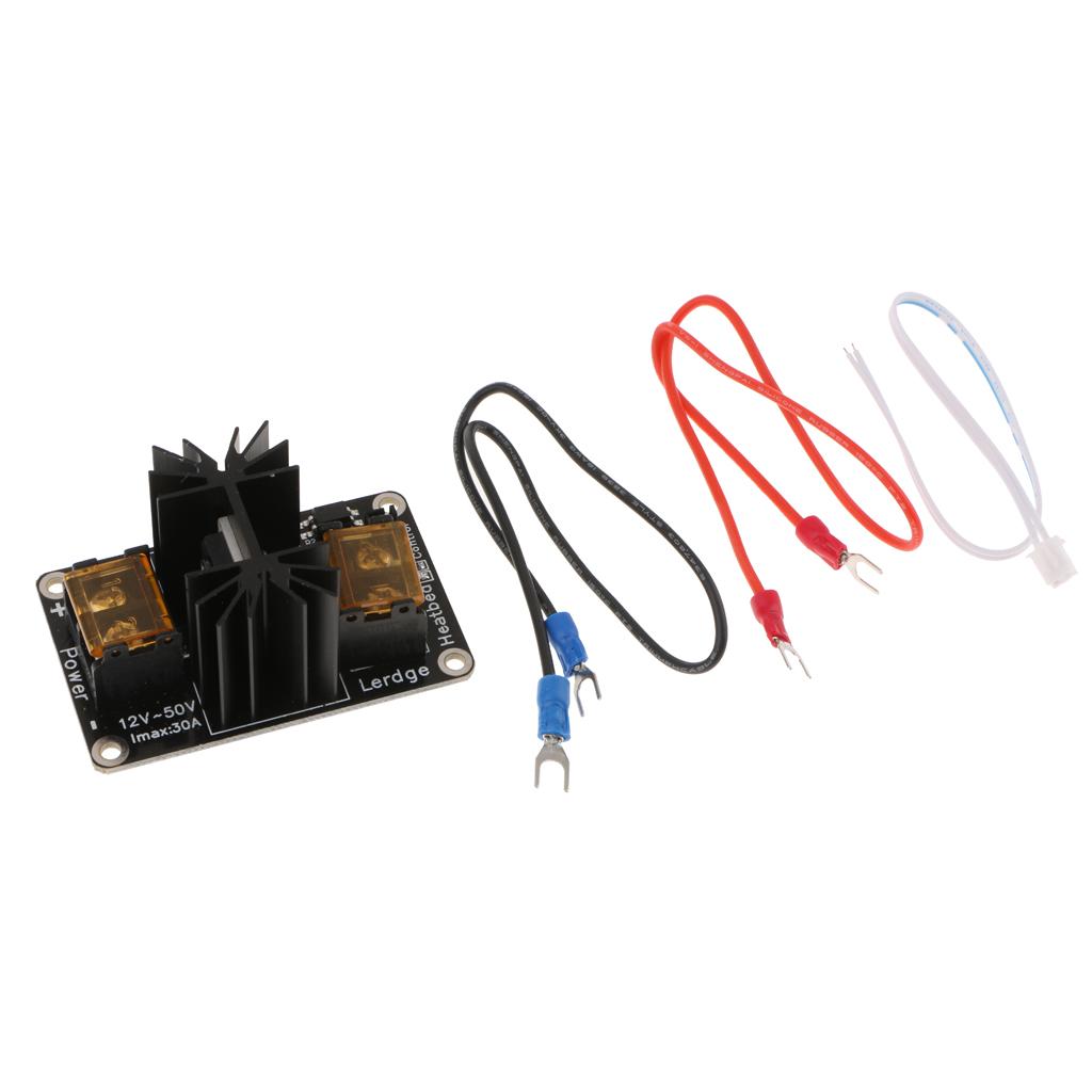 Heated Bed Power Module Power Expansion Board MOS Tube MOSFET to 3D Printer