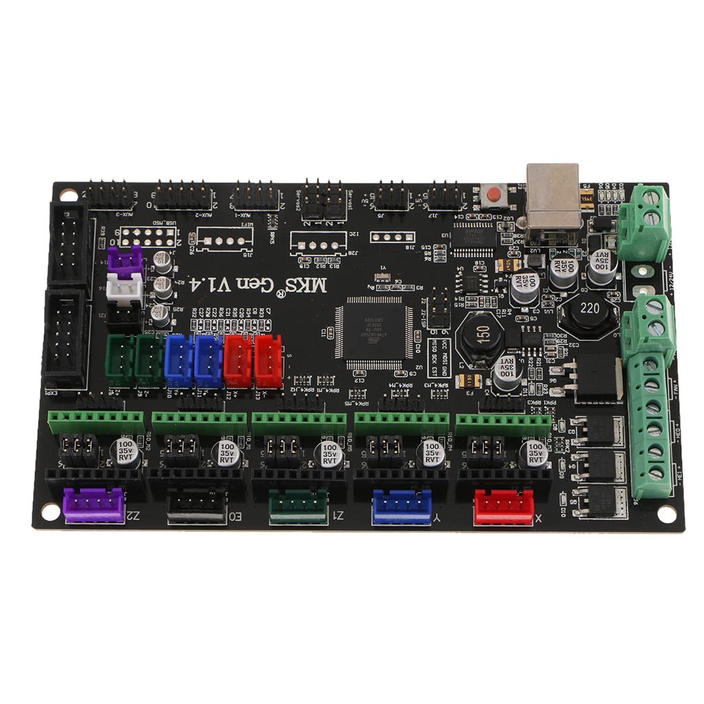 3D Printer MKS Gen V1.4 Controller Board RepRap Ramps1.4 Compatible with USB