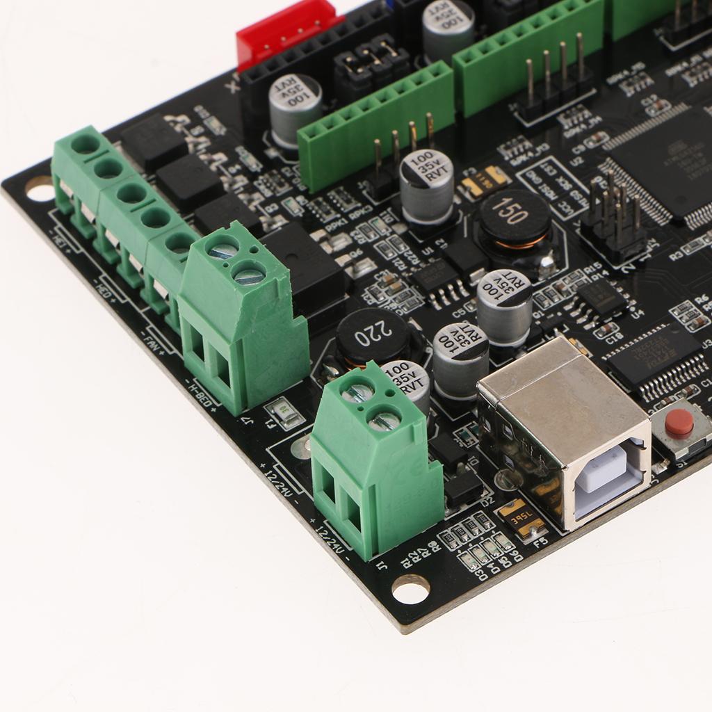 3D Printer MKS Gen V1.4 Controller Board RepRap Ramps1.4 Compatible with USB