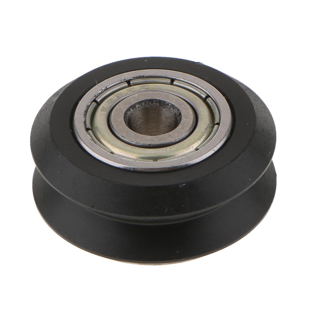Plastic Wheel With Bearing Pulley Gear Perlin Wheel V-Type For 3D Printer