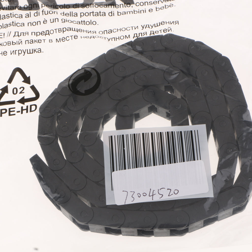 1m Plastic Drag Chain Cable Wire Carrier CNC Router for 3D Printer 7mm x 7mm