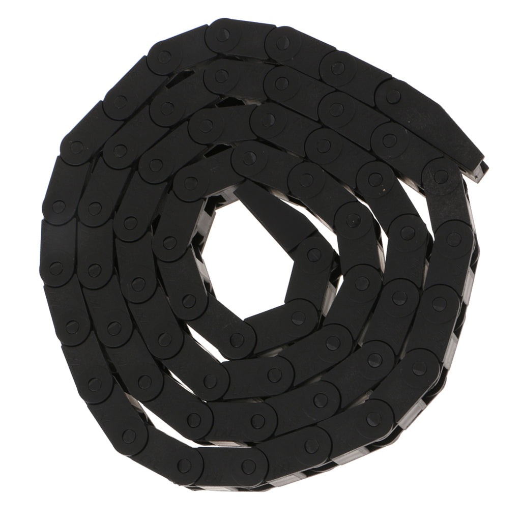 1m Plastic Drag Chain Cable Wire Carrier CNC Router for 3D Printer 7mm x 7mm