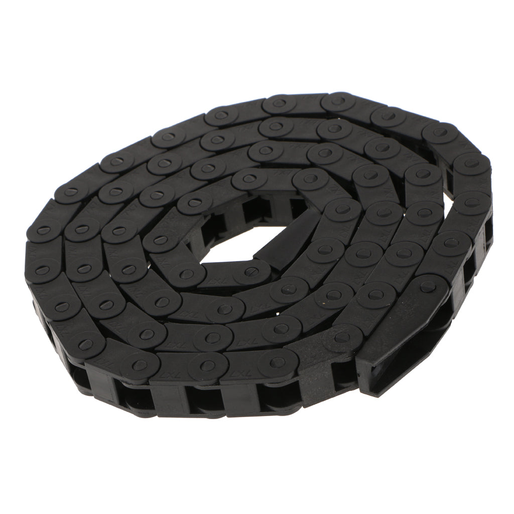 1m Plastic Drag Chain Cable Wire Carrier CNC Router for 3D Printer 7mm x 7mm