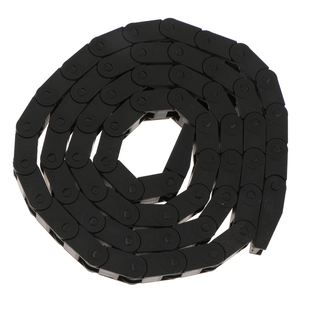 1m Plastic Drag Chain Cable Wire Carrier CNC Router for 3D Printer 7mm x 7mm