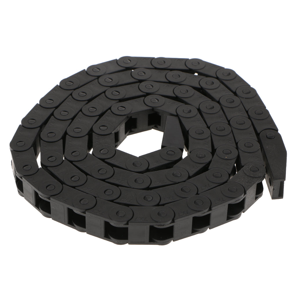 1m Plastic Drag Chain Cable Wire Carrier CNC Router for 3D Printer 7mm x 7mm