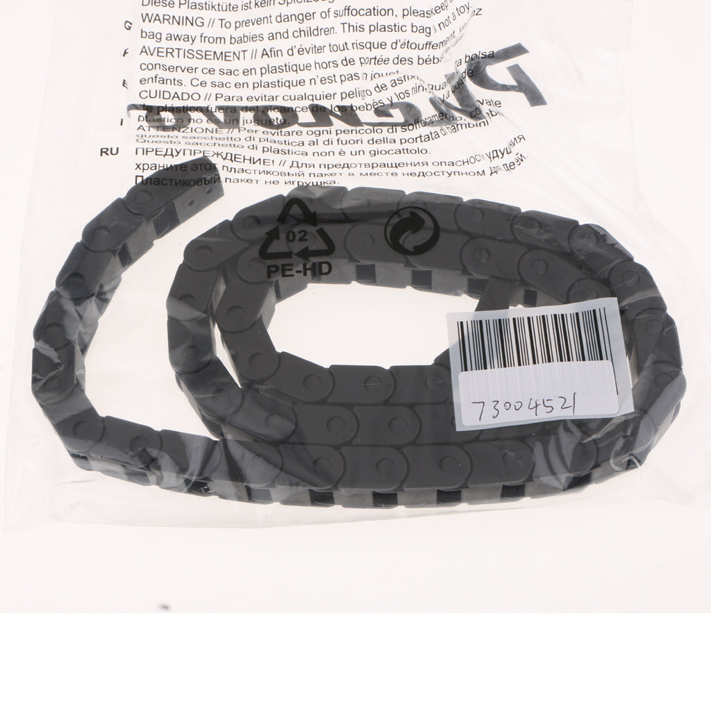 Plastic Drag Chain Cable Wire Carrier CNC Router for 3D Printer 10mm x 10mm